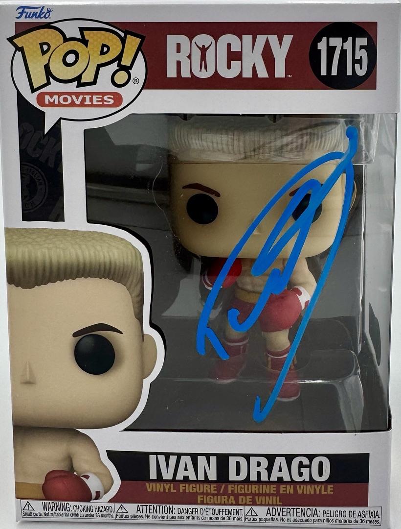 Dolph Lundgren Signed Funko Pop #1715 Ivan Drago (Rocky) - JSA COA